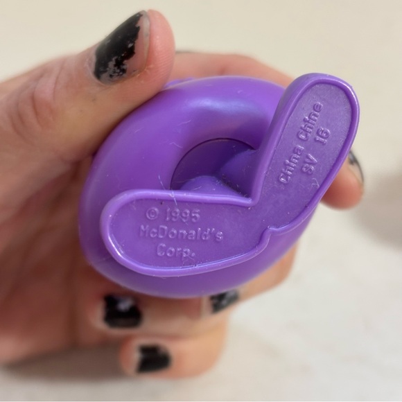 Vintage 1995 McDonald’s happy meal toys‎ grimace (includes two) - Picture 8 of 8